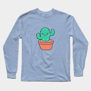 Cute Cactus Long Sleeve T-Shirt